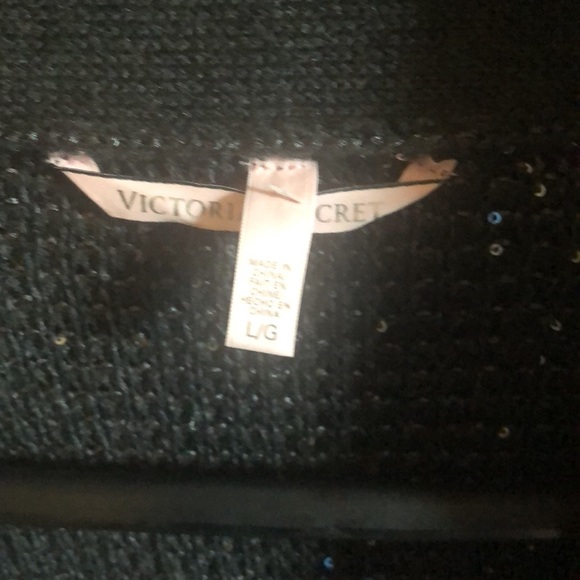 Victorias Secret long belted sweater with sequins - Picture 3 of 3